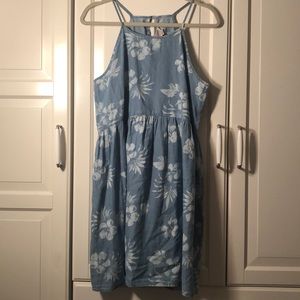 Floral Denim Dress// Arizona Jean Company